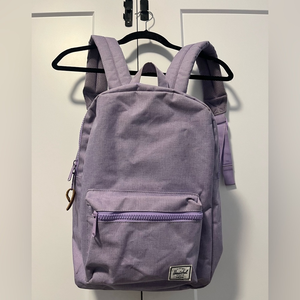 Herschel Supply Company Lavender Purple Canvas Backpack